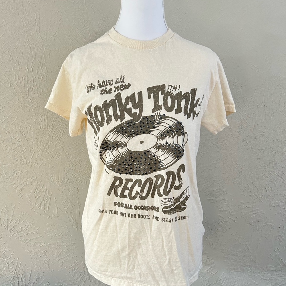 Youth in Revolt Honky Tonk Records Graphic Tee Small